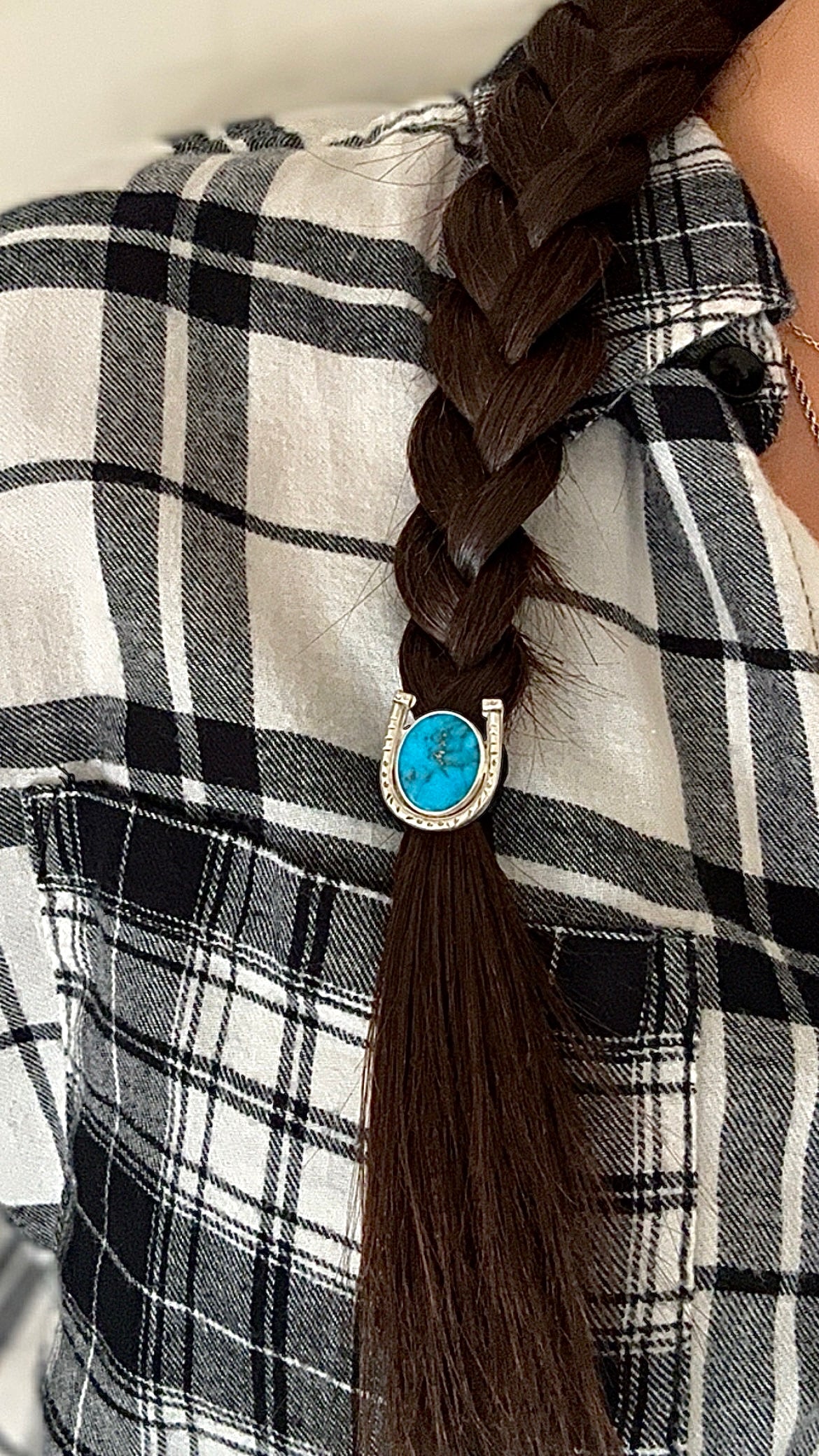 Kingman Horseshoe Hair Tie