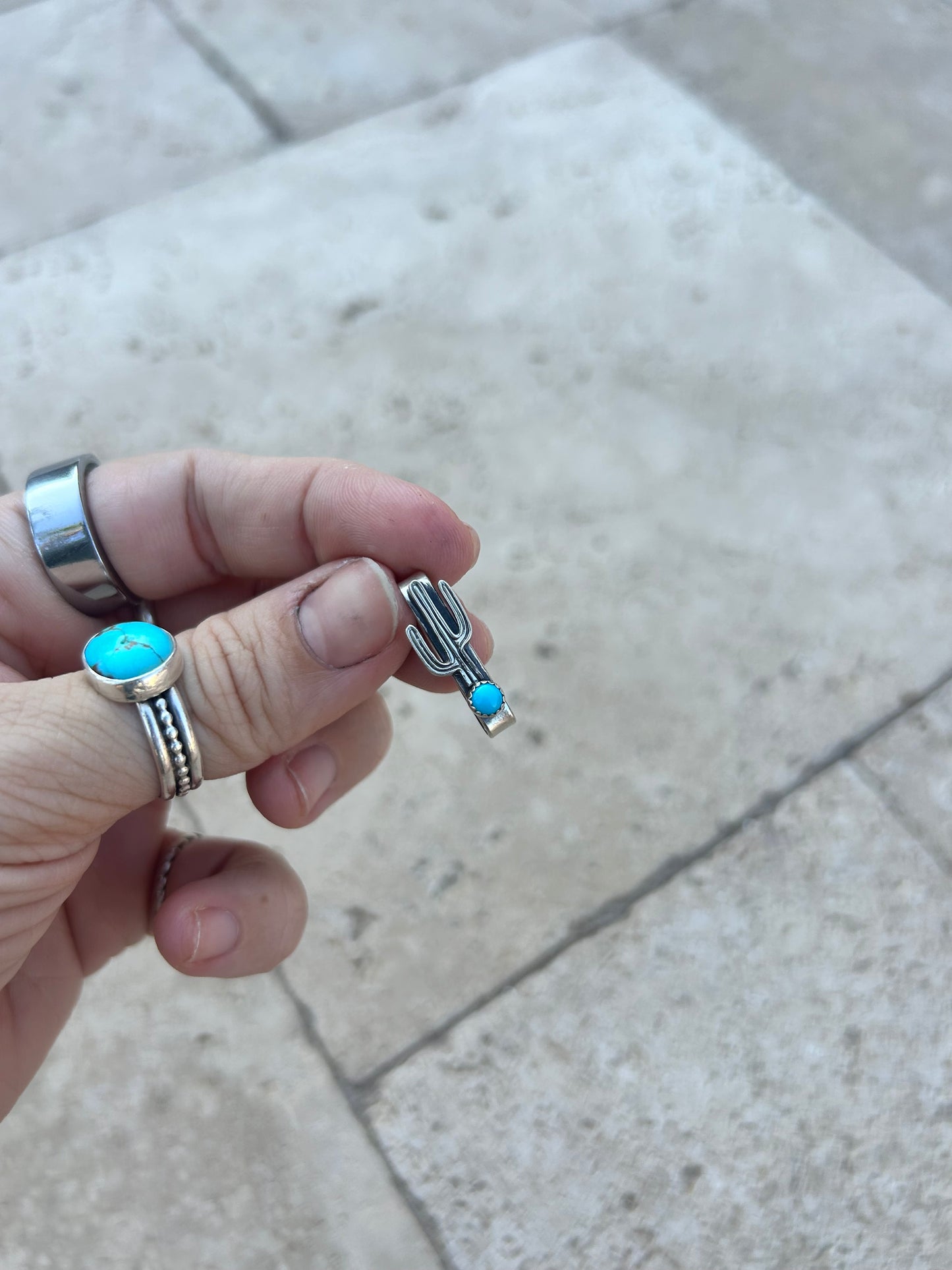 Large cactus watch band accessory