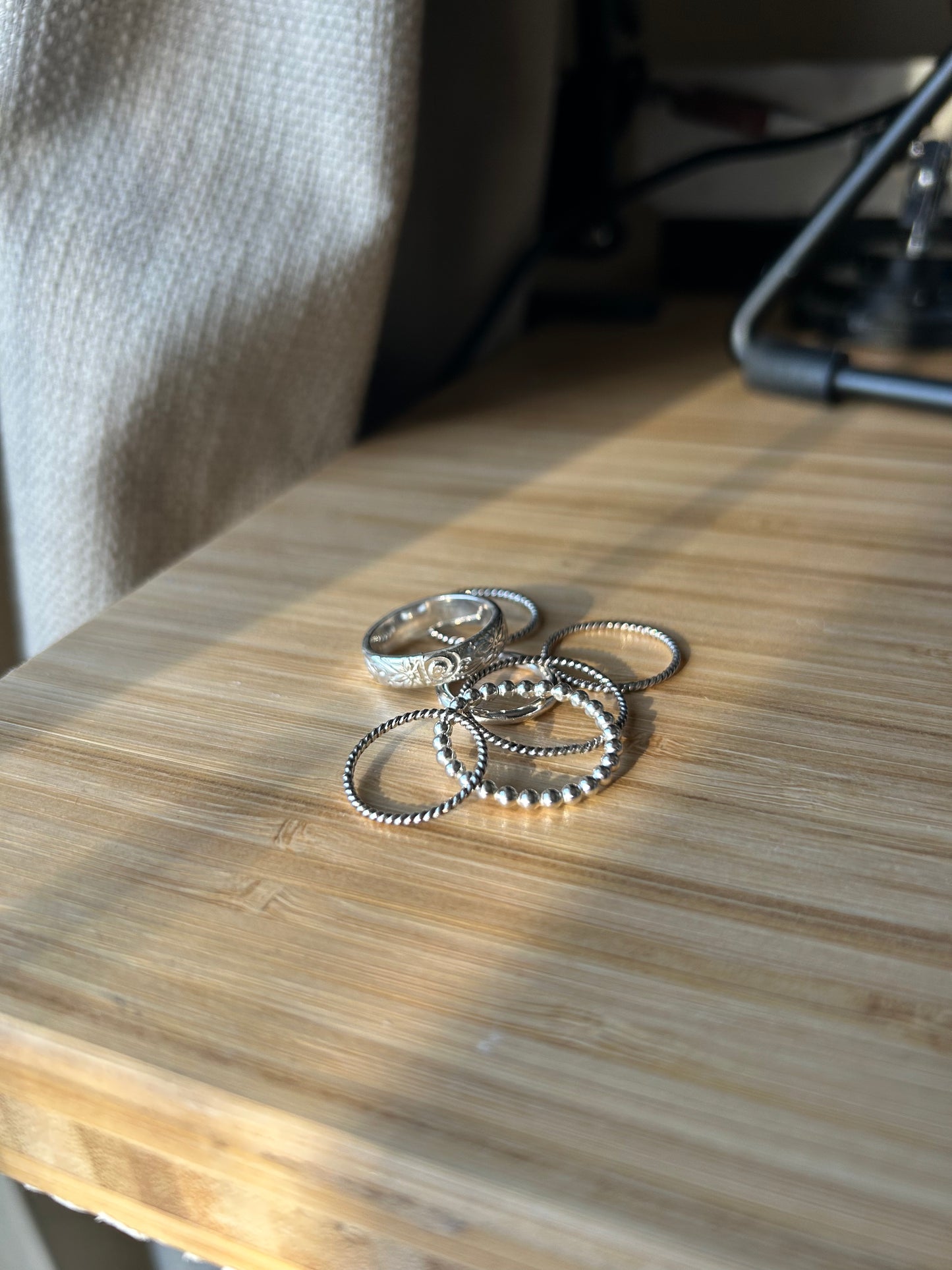 Sterling Silver Stacking Rings