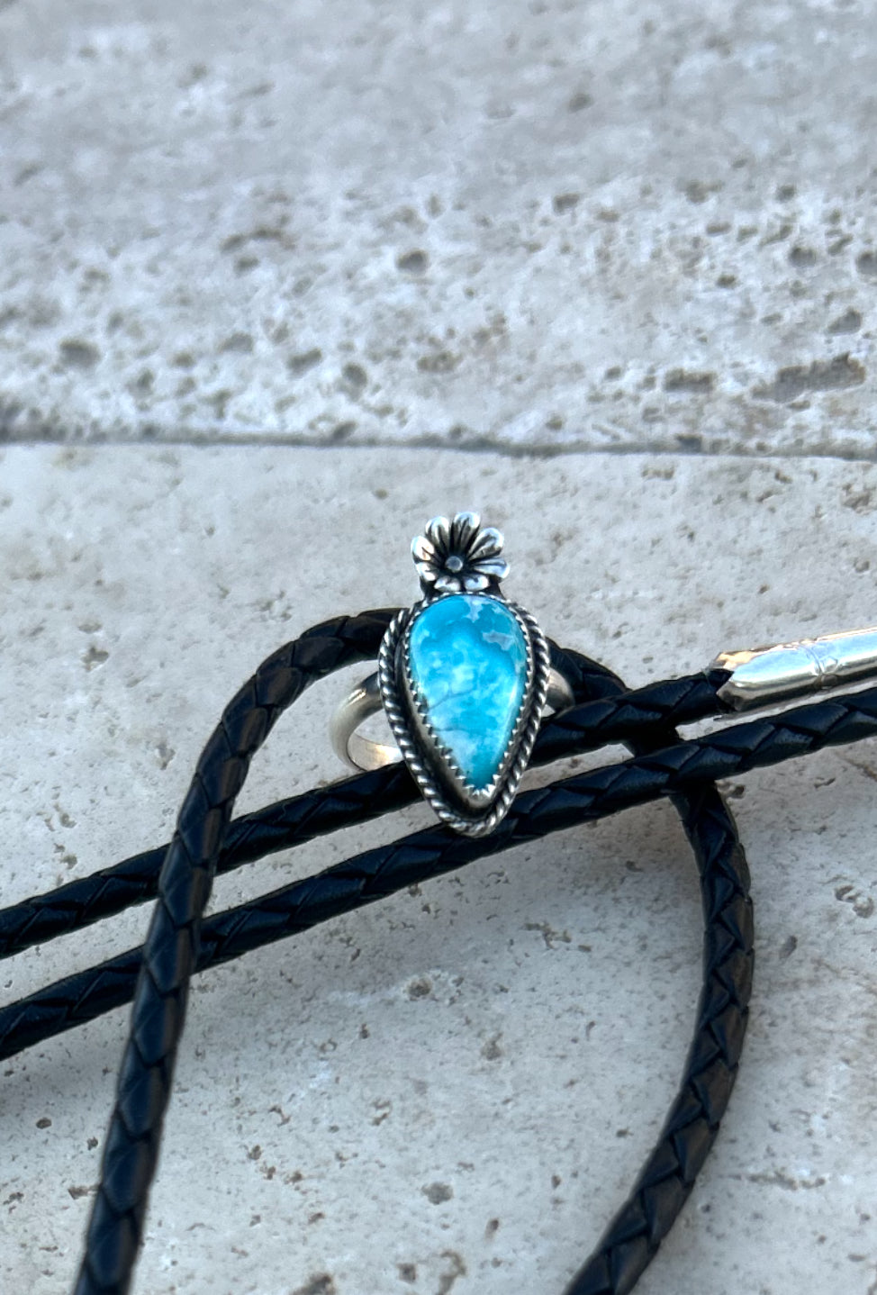 White Water Turquoise Ring