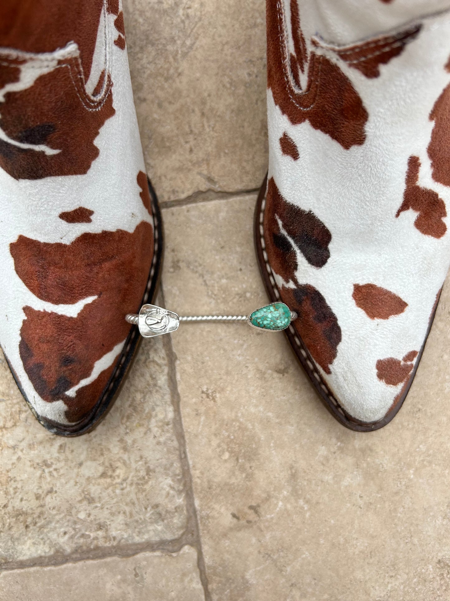 Stetson and Turquoise Cuff